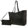 Sac cabas Saint Laurent  Cabas YSL en cuir noir - 00pp thumbnail