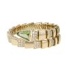 Bracelet Bulgari Serpenti Viper grand modèle en or jaune, diamants et péridot - 00pp thumbnail