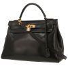 Borsa Hermès  Kelly 32 cm in pelle box nera - 00pp thumbnail