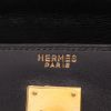 Borsa Hermès  Kelly 32 cm in pelle box nera - Detail D2 thumbnail