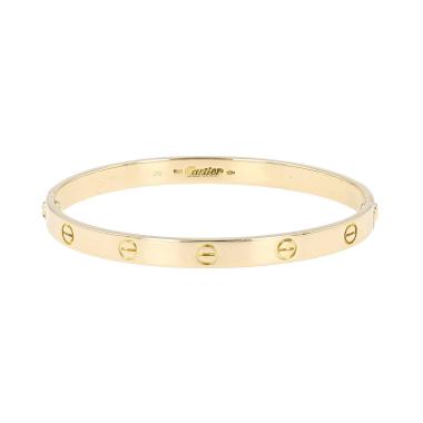 Cartier Love bracelet in yellow gold, size 20