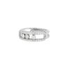 Bague Messika Move en or blanc et diamants - 00pp thumbnail