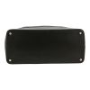 Chanel   shopping bag  in black leather - Detail D1 thumbnail