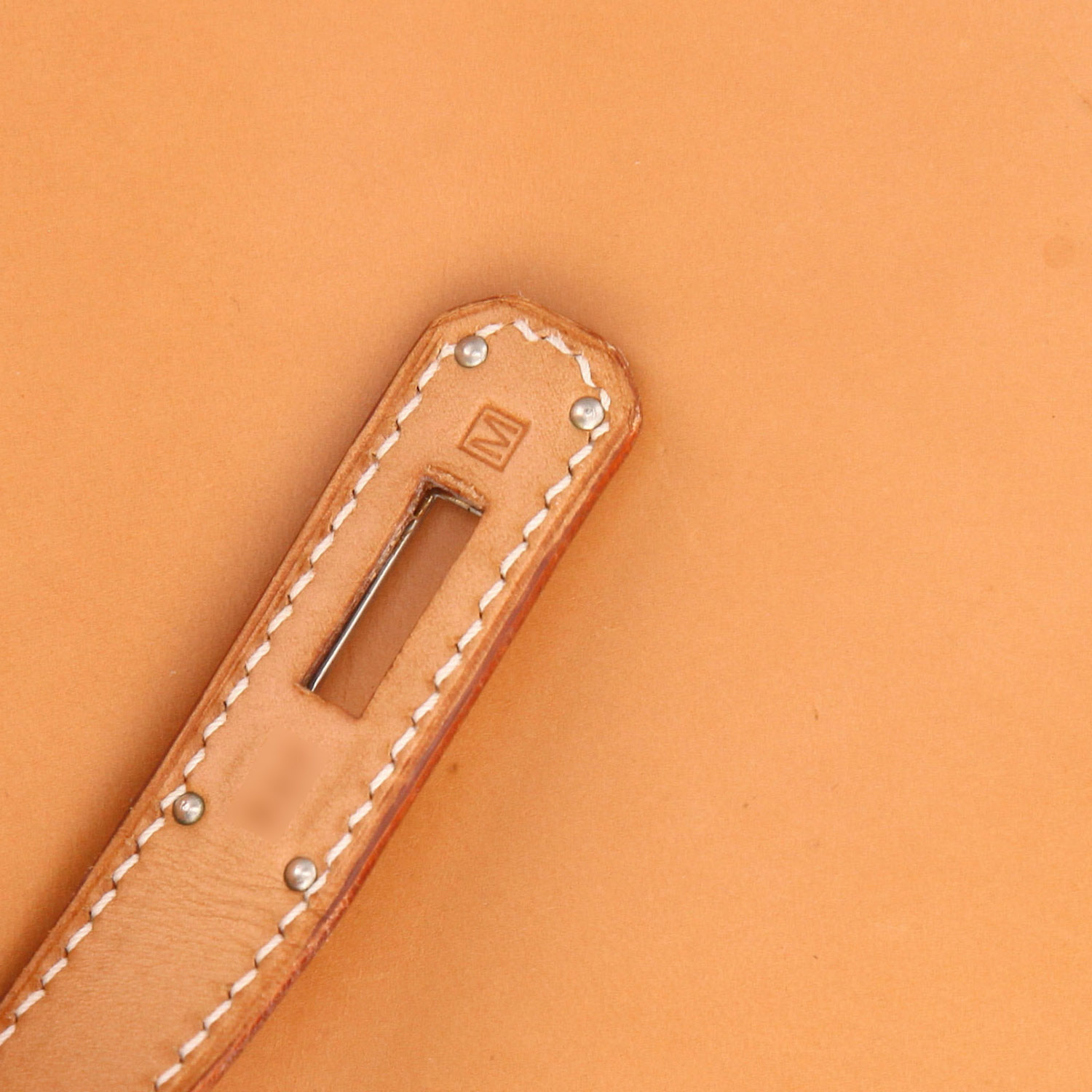 Borsa Hermès  Birkin 35 cm in pelle naturale - Detail D4