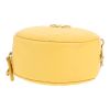 Sac bandoulière Chanel  Round on Earth en cuir matelassé jaune - Detail D1 thumbnail