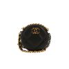 Sac bandoulière Chanel  Round on Earth en cuir matelassé noir - 360 thumbnail