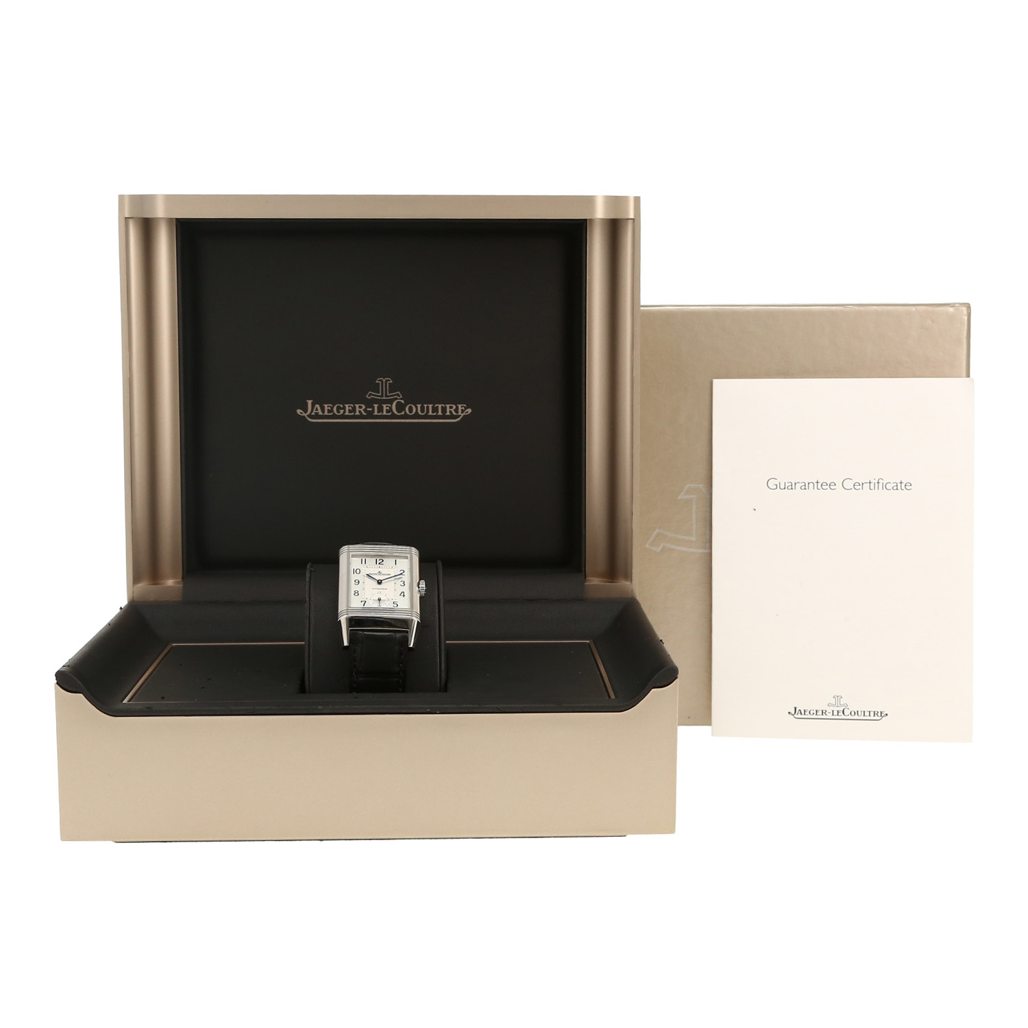 Reloj Jaeger-LeCoultre Reverso-Duoface de acero Ref: Jaeger-LeCoultre - 215.8.S9  Circa 2010 - Detail D2