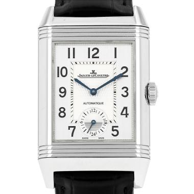 Reloj Jaeger-LeCoultre Reverso-Duoface de acero Ref: Jaeger-LeCoultre - 215.8.S9  Circa 2010