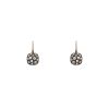 Paire de boucles d'oreilles Pomellato Nudo Petit en or rose, or blanc et diamants cognac - 00pp thumbnail