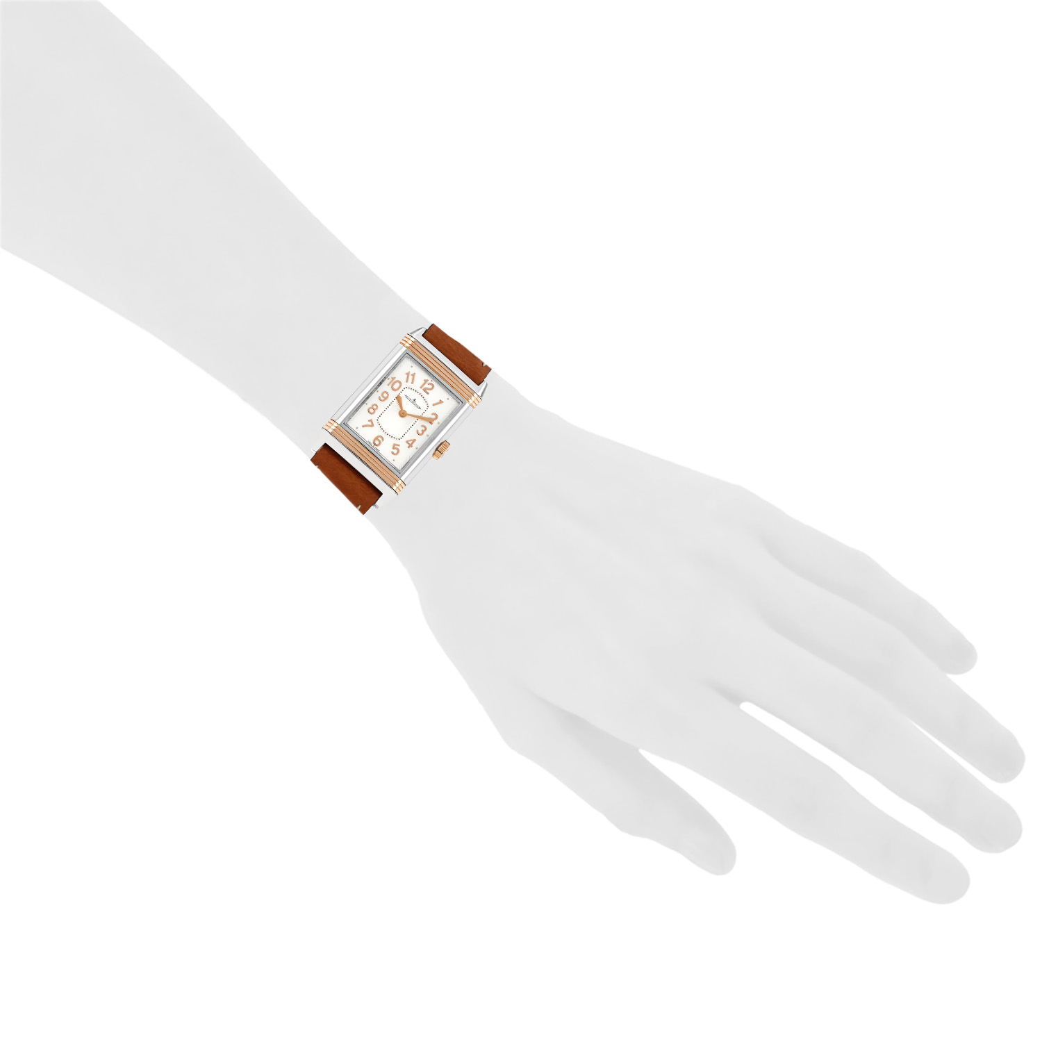 Montre Jaeger-LeCoultre Reverso en or et acier Ref: Jaeger-LeCoultre - 268D47  Vers 2010 - Detail D1