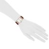 Jaeger-LeCoultre Reverso Grande Ultra Thin  in pink gold and stainless steel Ref: Jaeger-LeCoultre - 268D86  Circa 2010 - Detail D1 thumbnail