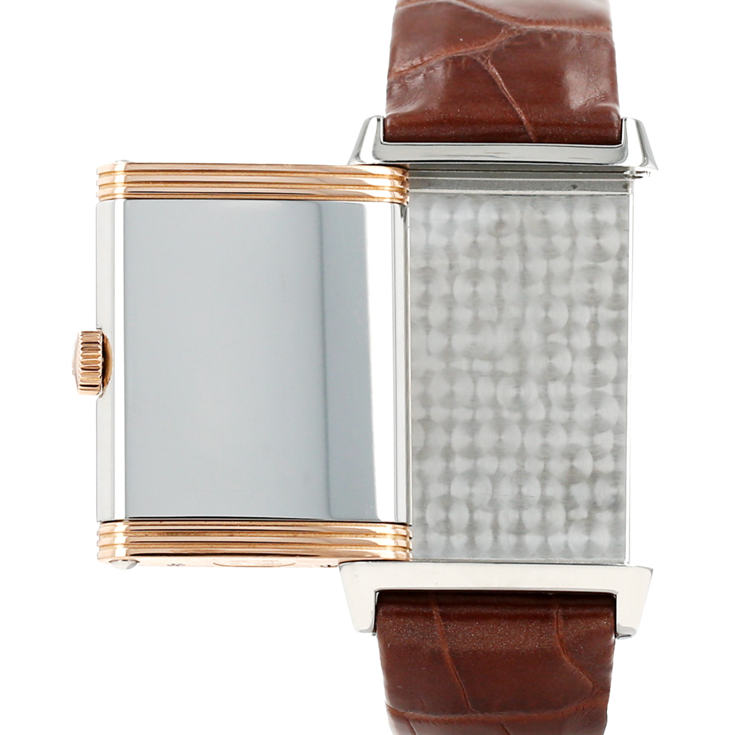 Orologio Jaeger-LeCoultre Reverso Grande Ultra Thin in oro rosa e acciaio Ref: Jaeger-LeCoultre - 268D86  Circa 2010 - Detail D3