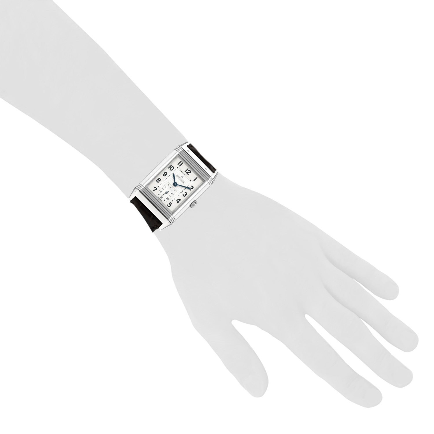 Orologio Jaeger-LeCoultre Grande Reverso in acciaio Ref: Jaeger-LeCoultre - 273.8.04  Circa 2010 - Detail D1