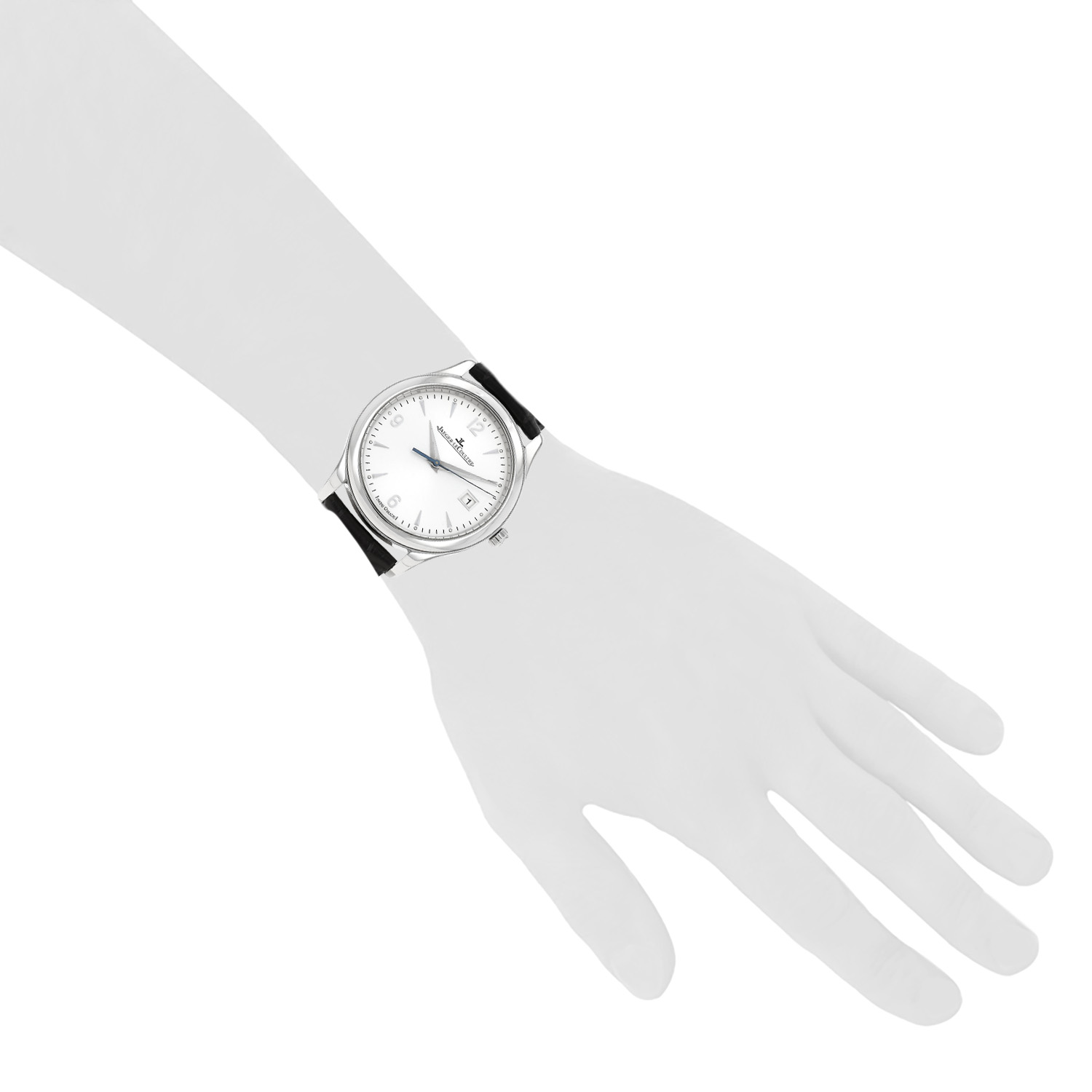 Jaeger-LeCoultre Master Control Date  in stainless steel Ref: Jaeger-LeCoultre - 176.8.40S  Circa 2010 - Detail D1