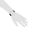 Jaeger-LeCoultre Master Ultra Thin  in stainless steel Ref: Jaeger-LeCoultre - 176.8.38S  Circa 2010 - Detail D1 thumbnail