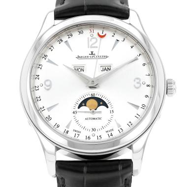 Montre Jaeger-LeCoultre Master Control Calendar en acier Ref: Jaeger-LeCoultre - 176.8.12S  Vers 2010
