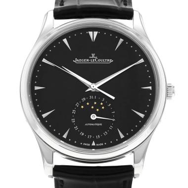 Jaeger-LeCoultre Master Ultra Thin Moon  in stainless steel Ref: Jaeger-LeCoultre - 176.8.64S  Circa 2010