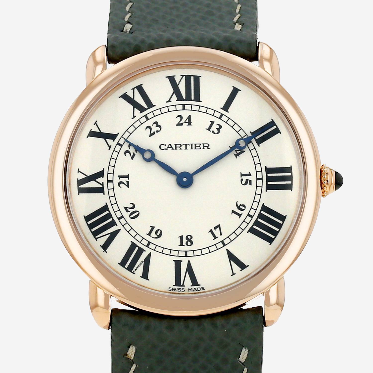 Cartier Ronde Louis Cartier  in pink gold Ref: Cartier - 2889  Circa 2010