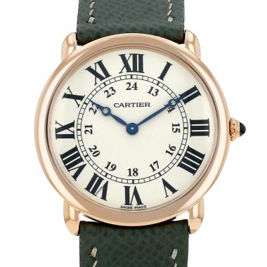Reloj Cartier Ronde Louis Cartier de oro rosa Ref: Cartier - 2889  Circa 2010