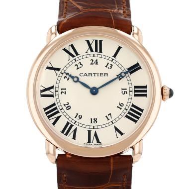 Orologio Cartier Ronde Louis Cartier in oro rosa, rif.: Cartier - 2889, intorno al 2010