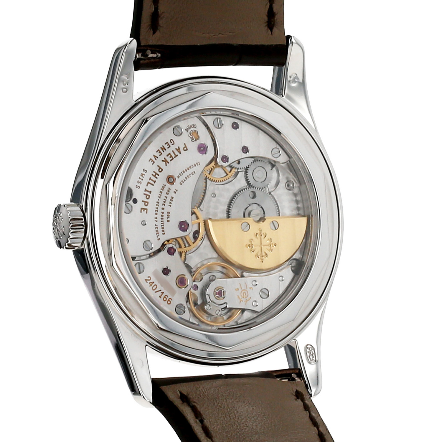 Patek Philippe Calatrava  in white gold Ref: Patek Philippe - 6000  Circa 2000 - Detail D3