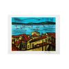 Bernard Buffet (1928-1999), La Baie de Saint-Tropez - 1985 - Detail D1 thumbnail