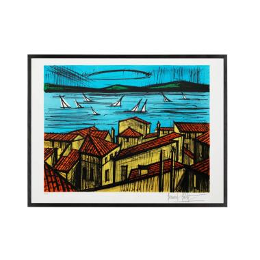 Bernard Buffet (1928-1999), La Baie de Saint-Tropez - 1985