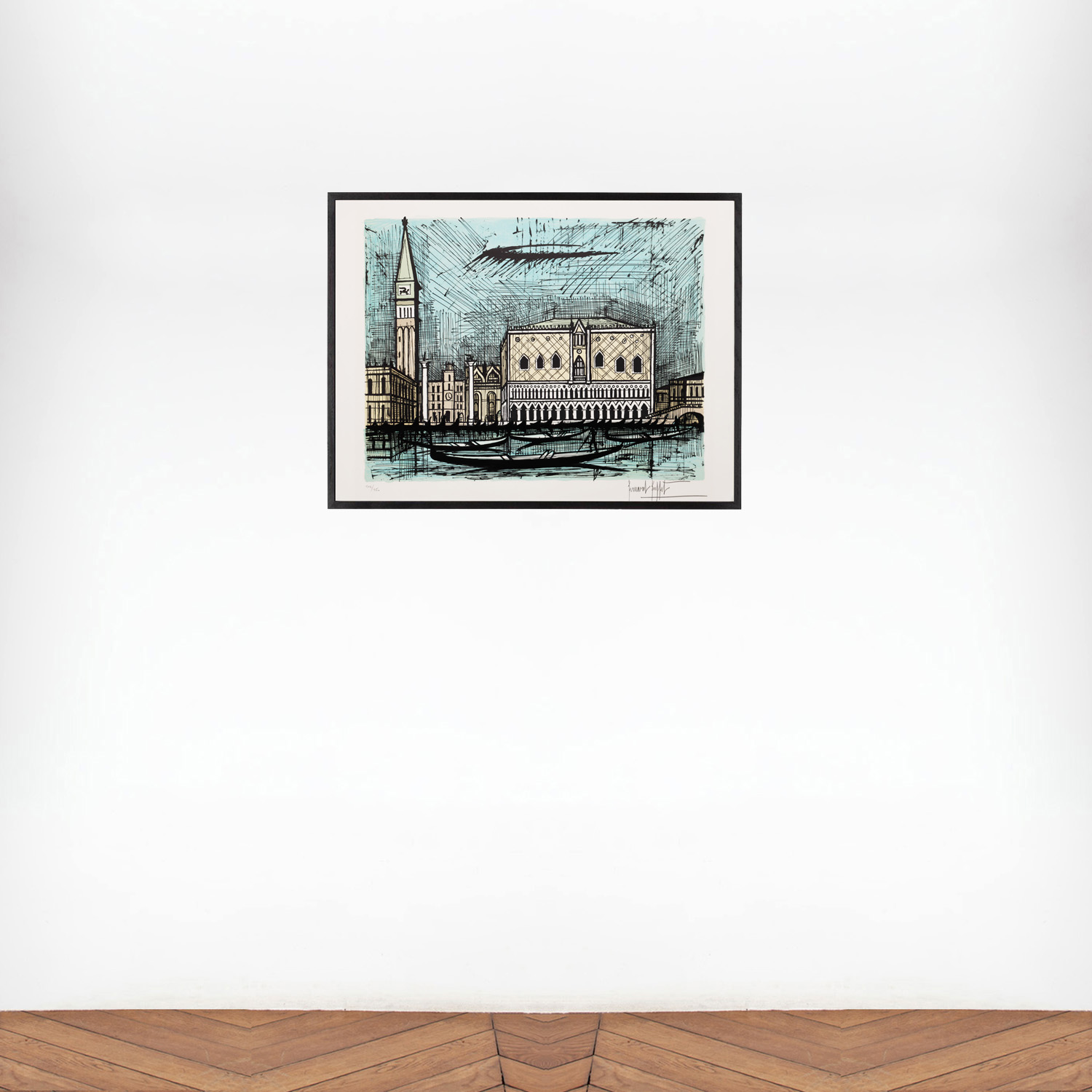 Le Campanile et le Palais des Doges - 1986 - Detail D5