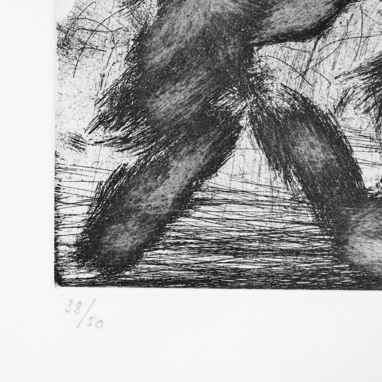 Pablo Picasso (1881-1973), Duel au soleil levant, Série 347 - 1968 - Detail D4