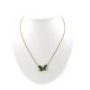Collar Van Cleef 
Arpels  de oro amarillo, crisoprasa y diamante - 360 thumbnail