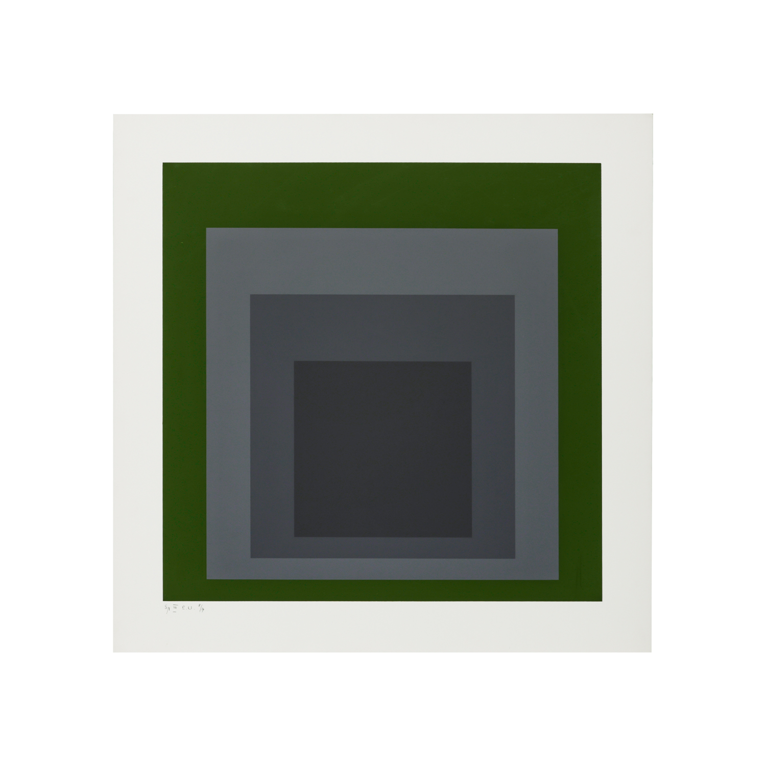 Josef Albers (1888-1976), SP III - 1967 - Detail D1