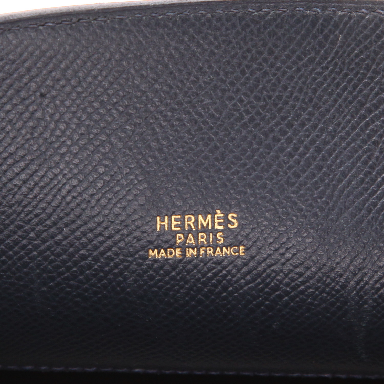 Borsa Hermès  Kelly Sport in pelle Courchevel blu marino - Detail D2