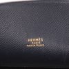 Sac à main Hermès  Kelly Sport en cuir Courchevel bleu-marine - Detail D2 thumbnail