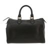 Sac à main Louis Vuitton  Speedy 25 en cuir épi noir - 360 thumbnail