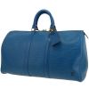 Sac de voyage Louis Vuitton  Keepall 45 en cuir épi bleu - 00pp thumbnail
