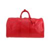 Sac de voyage Louis Vuitton  Keepall 50 en cuir épi rouge - 360 thumbnail