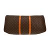 Sac de voyage Louis Vuitton  Keepall 60 en toile monogram marron et cuir naturel - Detail D1 thumbnail