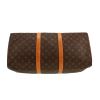 Sac de voyage Louis Vuitton  Keepall 50 en toile monogram marron et cuir naturel - Detail D1 thumbnail