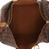 Sac de voyage Louis Vuitton  Keepall 50 en toile monogram marron et cuir naturel - Detail D3 thumbnail