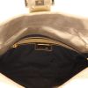 Sac à main Fendi  Baguette en toile siglée dorée - Detail D3 thumbnail