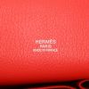 Borsa a tracolla Hermès  Jypsiere 34 cm in pelle togo Rose Bougainvillier - Detail D2 thumbnail