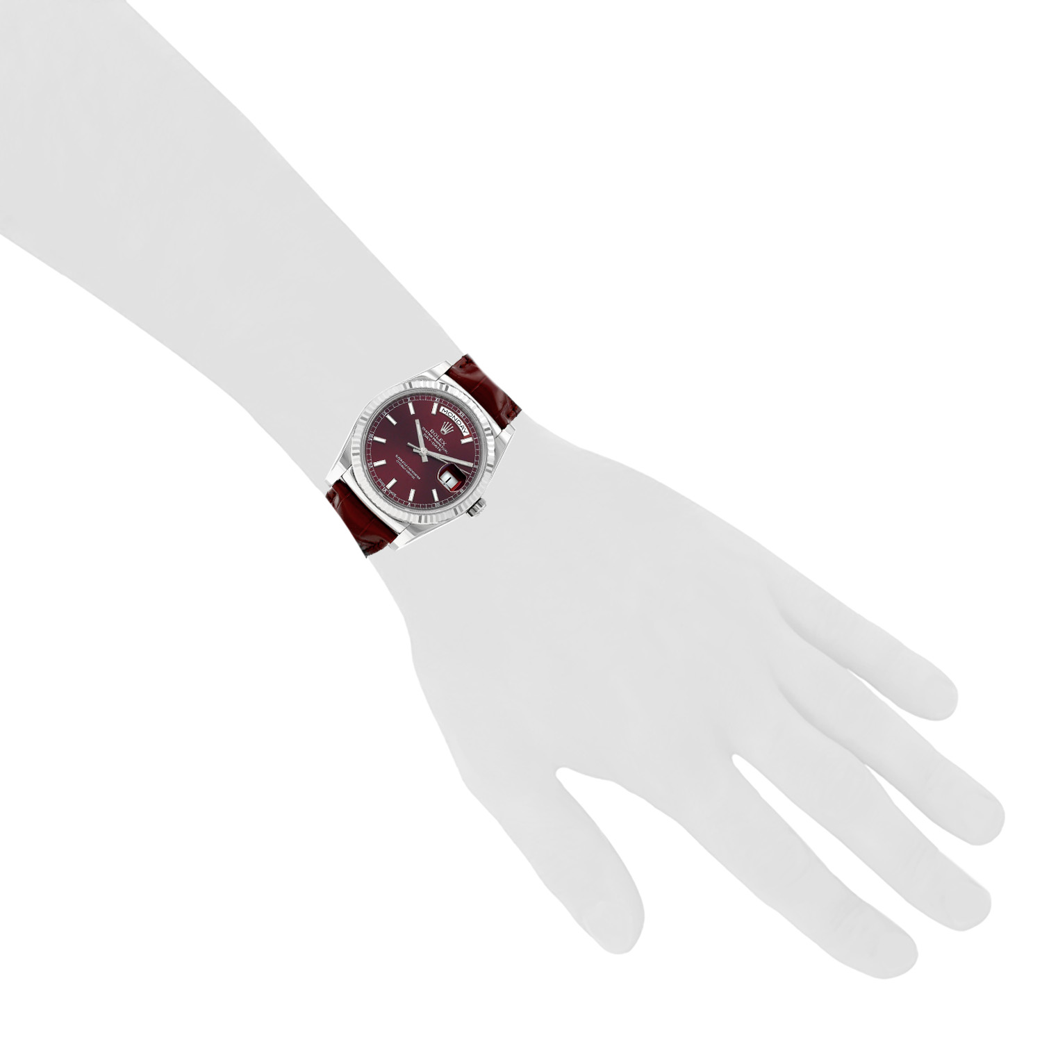 Montre Rolex Day-Date en or et acier Ref: Rolex - 118139  Vers 2018 - Detail D1