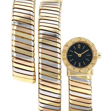 Bulgari Tubogas  in 3 golds Ref: Bulgari - BB191T  Circa 2000