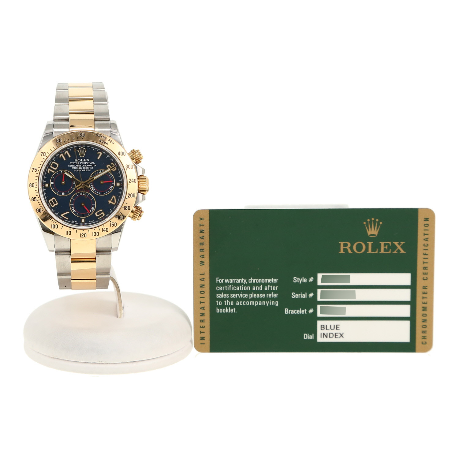 Montre Rolex Daytona Automatique en or et acier Ref: Rolex - 116523  Vers 2008