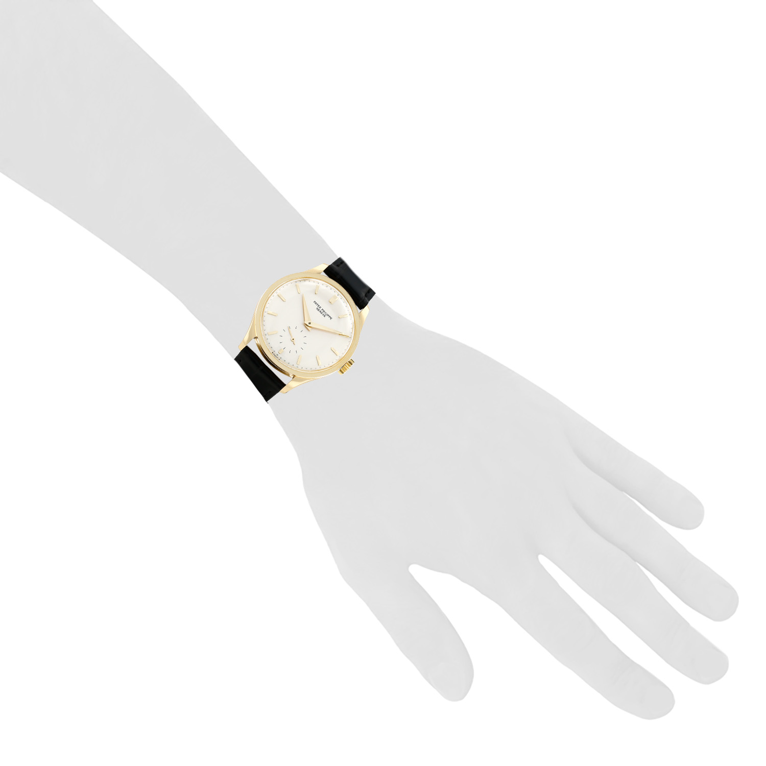 Reloj Patek Philippe Calatrava de oro amarillo Ref: Patek Philippe - 570  Circa 1957 - Detail D1