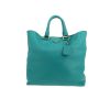 Prada  Vitello handbag  in green leather - 360 thumbnail