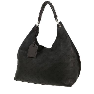 Borsa Louis Vuitton  Carmel in pelle Mahina nera