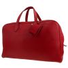 Sac de voyage Hermès  Victoria - Travel Bag en cuir taurillon clémence rouge - 00pp thumbnail