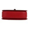 Gucci  Bamboo handbag  in red leather  and bamboo - Detail D1 thumbnail