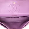 Borsa Chanel  Timeless Classic in pelle martellata e trapuntata viola - Detail D3 thumbnail